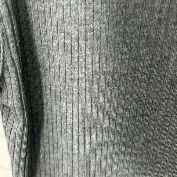 Elle Macpherson 2 Piece Ribbed Lounge Set. Top - Medium Pants - Small Gray - Picture 4 of 8